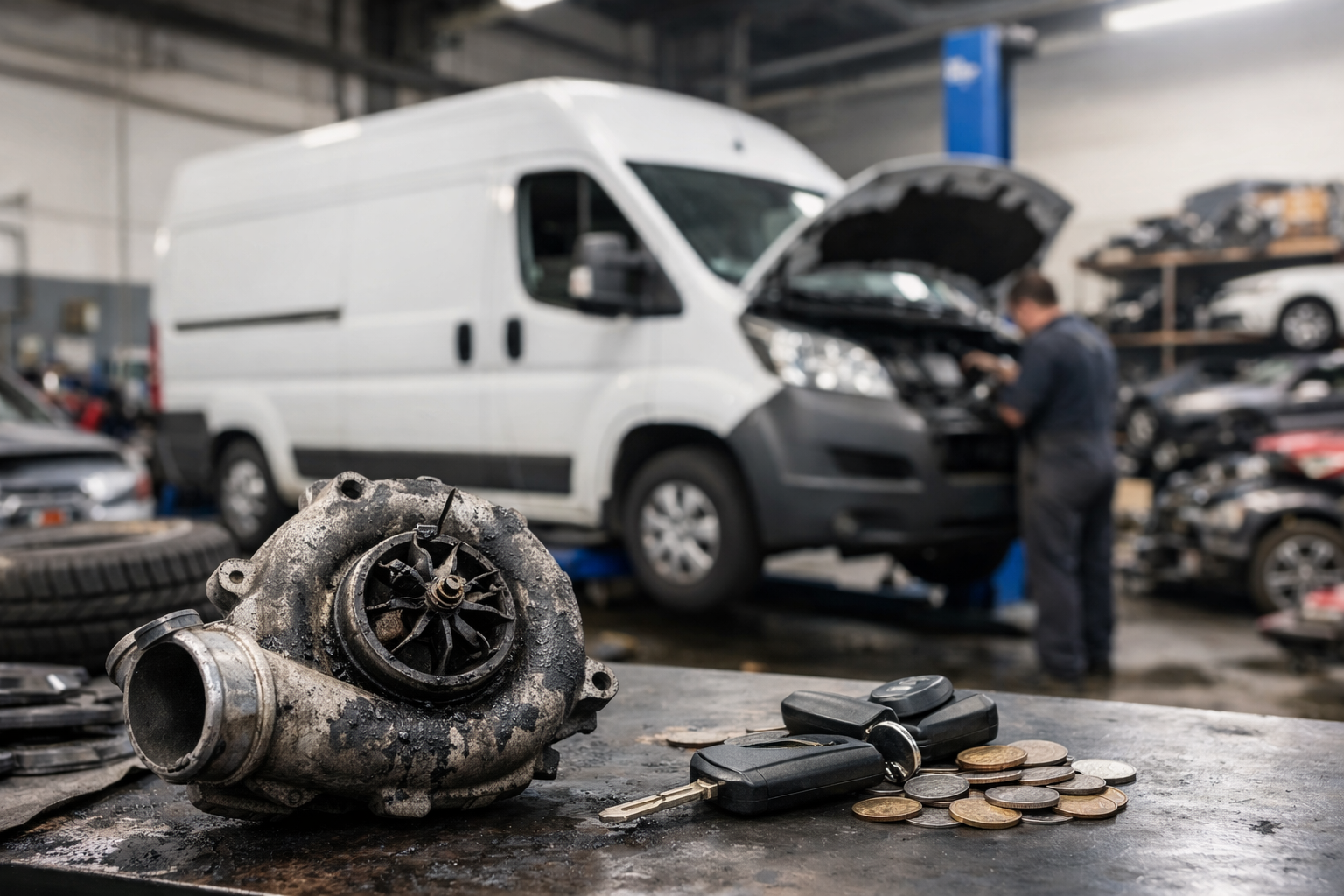 acb Turbo Failure in a Van Repair Scrap or Sell As Is 1788355864